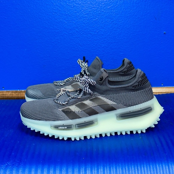 NEW Adidas NMD 2022  S1 Boost Grey/Green Glow Ice Mint (GZ9233) Men’s Size 9.5